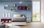 Cameretta Omnia 6.08 Standard - particolare letto