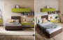 Cameretta Omnia 6.09 - particolare letto