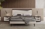 Camera da letto Lyra 03 - Letto con comodini Mizar
