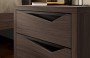 Camera da letto Lyra 05 - Comodino Mizar con gole sagomate