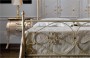 Letto in ferro mod. Caterina - particolare avorio antico