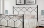 Letto in ferro intreccio - testata