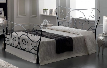 Letto in ferro battuto mod. Arcadia