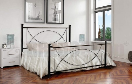 Letto in ferro mod. Laguna - vista 2