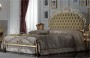 Letto matrimoniale Angelica - foglia oro