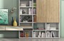 Soggiorno Vitalyty CL20 - particolare libreria
