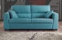 Divano fisso 2 posti LOUNGE- colore acqua marina
