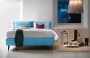 Letto Eden Advance - rivestimento azzurro
