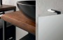 Arredo bagno Bg015 by Compab - particolare top + faretto ZIKO