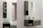 Mobile arredo bagno BG014 - particolare pensile e base sospesa.
