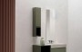 Mobile arredo bagno BG014 - particolare pensile e specchiera.