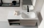 Mobile Arredo Bagno BG002 - Particolare base porta lavabo.