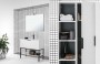 Mobile arredo bagno UP013 - particolare colonna .