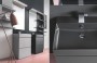 Mobile arredo bagno BG41 - particolare basi e lavabo