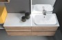 Mobile arredo bagno BG54 - particolare base e lavabo.