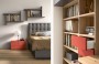 Cameretta standard Room102 - particolare libreria e pensili.