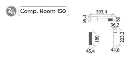 Misure Cameretta Room 150